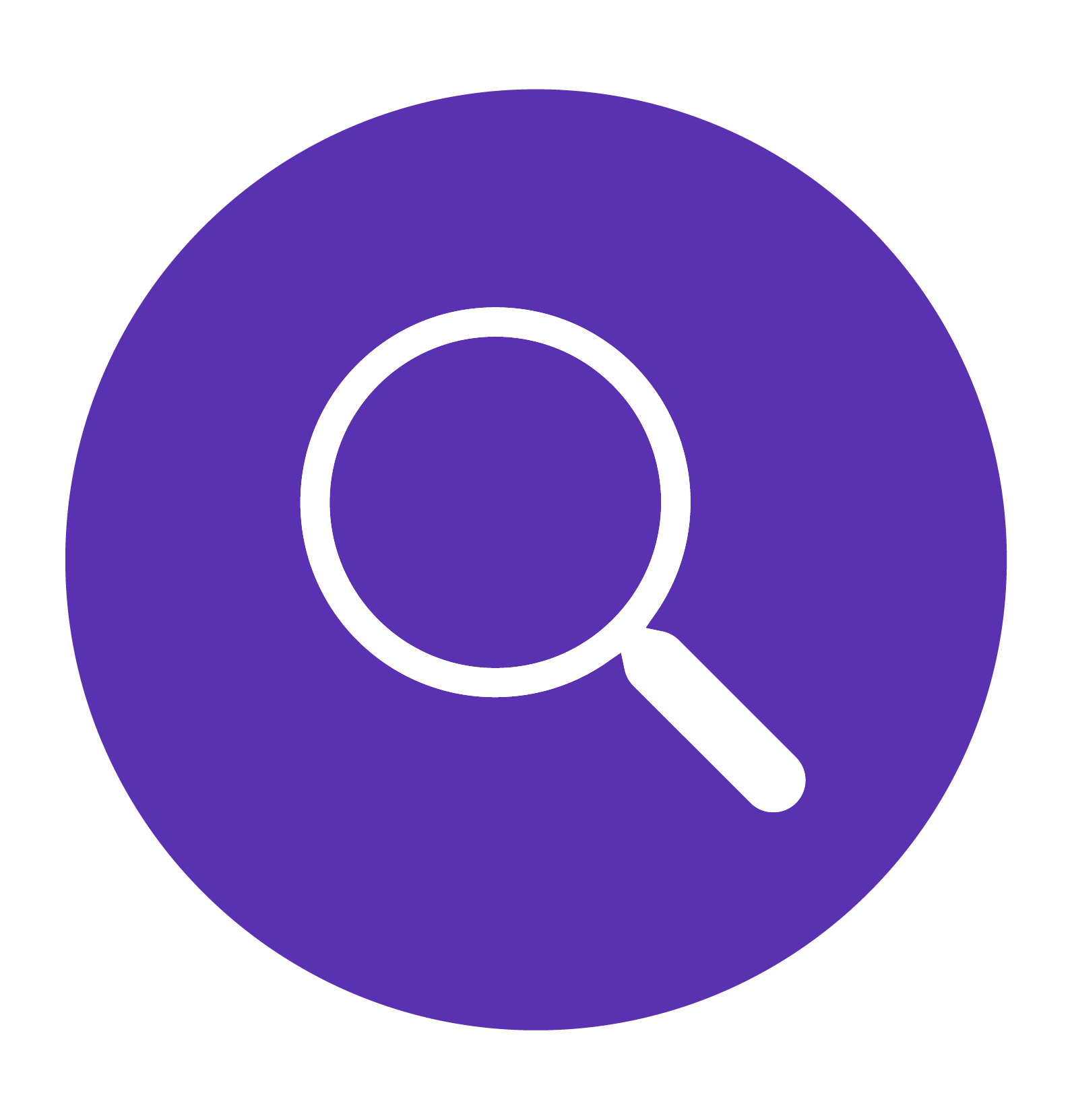 Ícone roxo