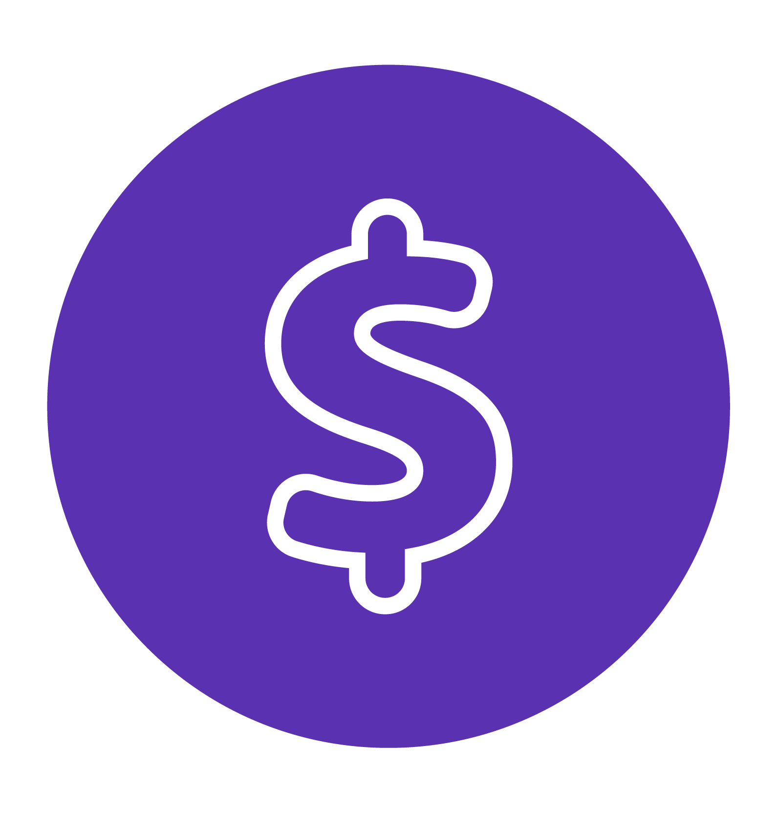 Ícone roxo